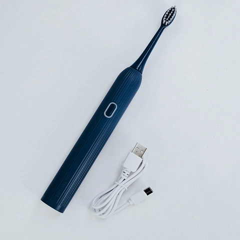 Электрическая зубная щетка Revyline RL 060 Голубая - изображение 6