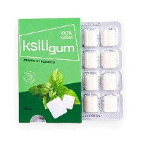 Жевательная резинка Ksilibon Gum Марокканская мята, 12 шт.