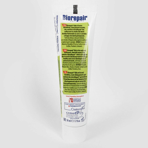 Зубная паста Biorepair Kids со вкусом земляники (от 0 до 6 лет), 50 мл - изображение 9