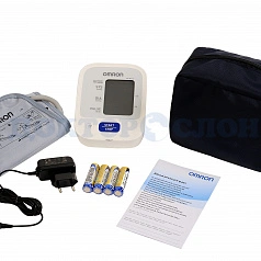 Тонометр OMRON M2 Basic (HEM-7121-ARU) с адаптером