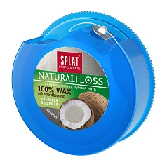 Вощеная нить Splat Dental Floss с кокосом, 40 м