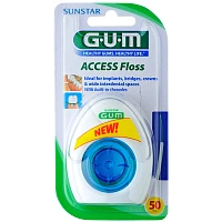 Флосс GUM Access Floss для имплантов/брекетов, 30м - изображение 2
