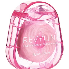 Зубная нить Revyline вощеная Bubble Gum, 50 м