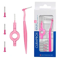 Набор ёршиков с держателем Curaprox CPS 08 (0,8 мм), 5 шт