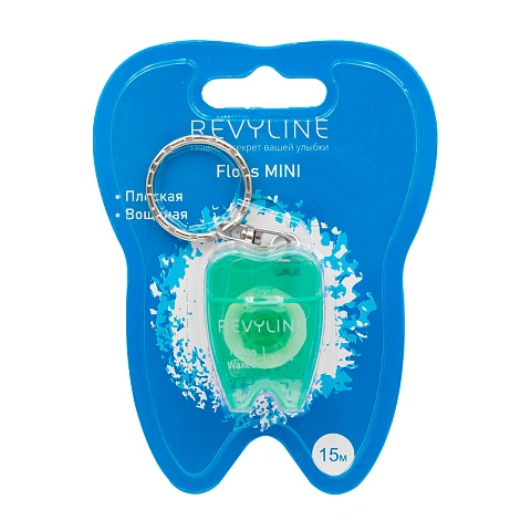 Вощеная зубная нить Revyline floss mini, 15 м - изображение 22